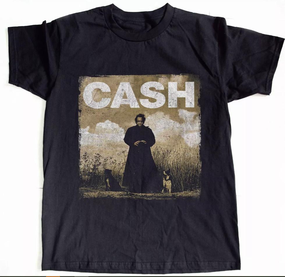 Johnny Cash American Recordings T-shirt size S-5XL L