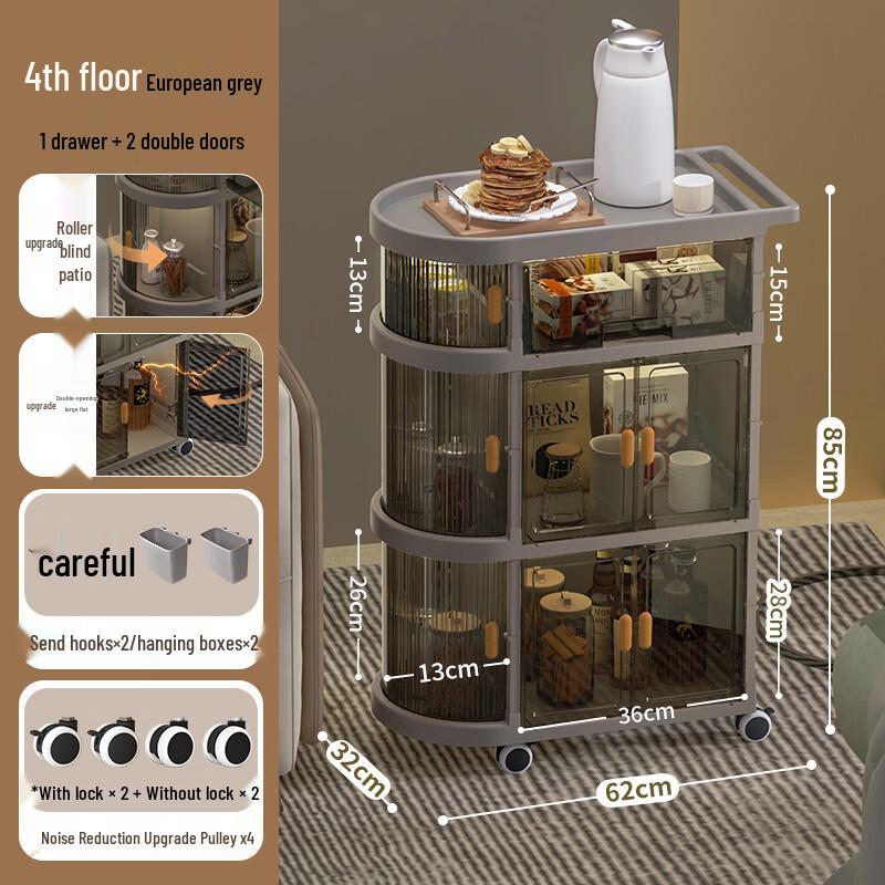 Yeya Foldable Multi-functional Storage Cart