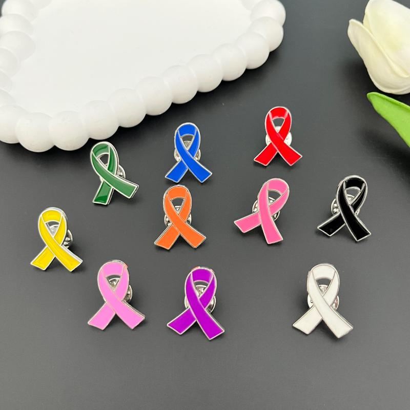 10 ks Slitina Kapající Olej Černá Stuha Odznak Špendlík Brož Pohřby Pamětní Špendlík Smuteční Odznak Brož Párty Šperky Doplňky