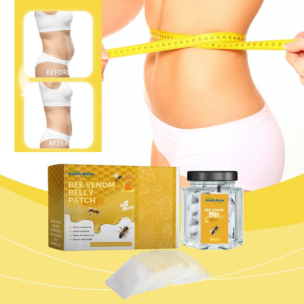 South Moon Bee Venom Body Patch Slimming Belly Button Patch Tummy Trimming Body Curve Body Firming Skin