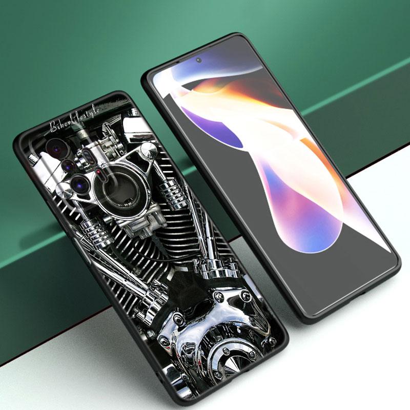 Moto Cross Motorcycle Sports Phone Case For Xiaomi Mi A2 8 9 SE Note 10 10T 11 12 Lite 9T 11T 12S 12T Pro A3 6X 12X Black Cover