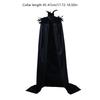 Halloween Costumes Cape Feather Collar Cape Halloween Costume Cape Halloween Cloak for Carnivals Party