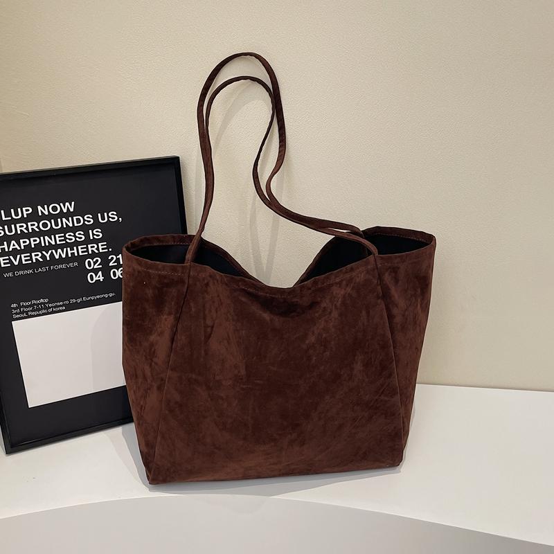 Vintage Underarm Bag Women's Large Capacity Shoulder Bag Commuter Tote Bag