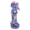 Resin Lovers Statue Exquisite Elegant Romantic Durable Desktop Couple Figurine for Home Office