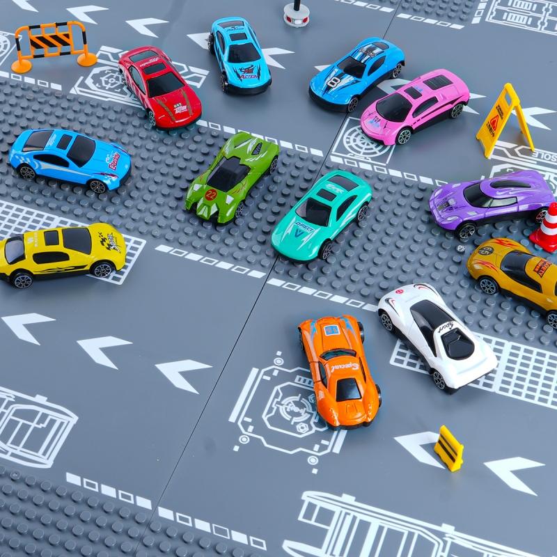 Cool Alloy Catapult Cars 1:64 Metal Alloy Car Toy 12Pcs Mini Model Toys Boys Children'S Day Birthday Christmas Gifts