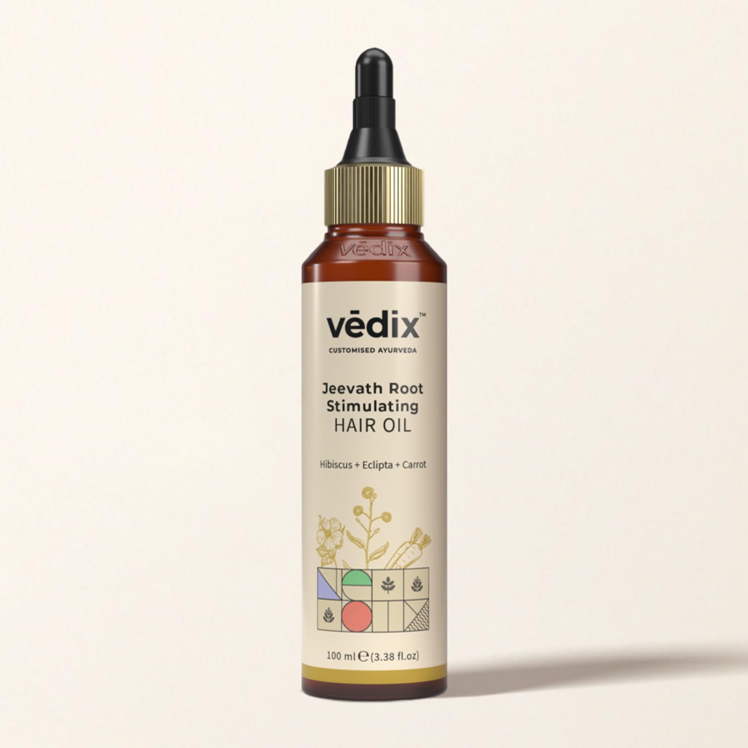 Vedix Jeevath Sakņu Stimulējoša Ājurvēdas Matu