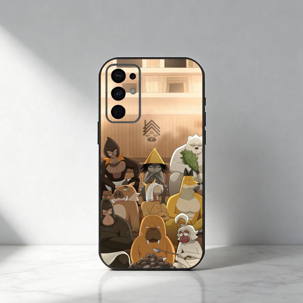 

ODD T-Tax Anime OdO x Shira Phone Case For Samsung S25,S24,S21,S22,S23,S20,Ultra,S26,Plus,Fe,Note,5G Black Cover Samsung S22ULTRA5G