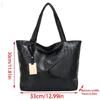 PU Leather Shoulder Bag Metallic Alligator Pattern Handbag for Easy Organization