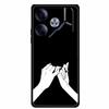 For Tecno Pova 6 Phone Case 6.78" Animal Black Silicone Soft Back Cover Cases For Tecno Pova 6 Case Pova6 Coque Funda Shockproof