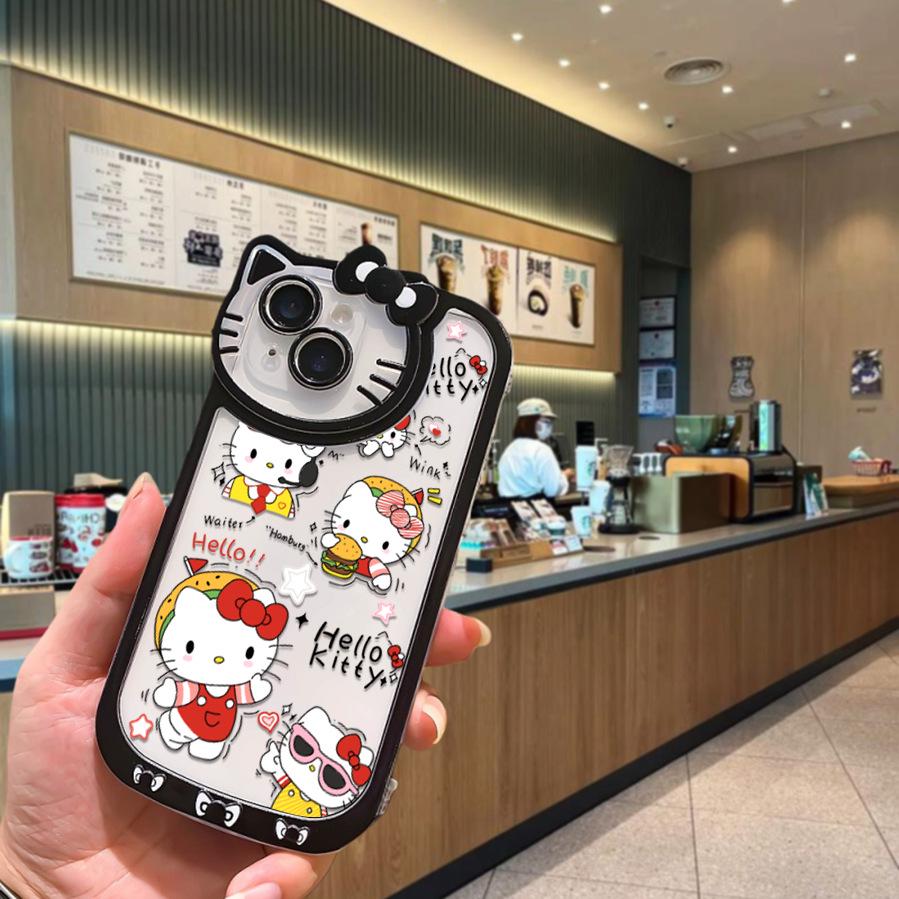 Sanrio-Themed Apple 17PRO Phone Case Compatible with TEMU/Xiyin/Tiktok