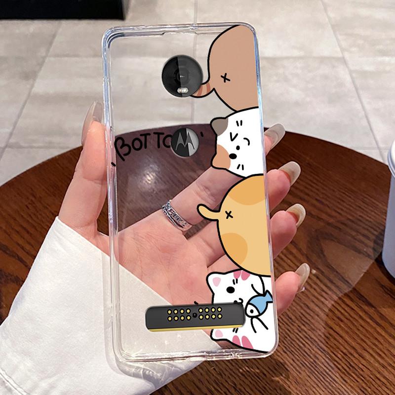 Hülle Für Motorola Moto Z4 Play Hülle Ästhetisch Mode Niedliche Katze Astronaut Weiches Silikon Schutzhülle Transparente Handyhülle