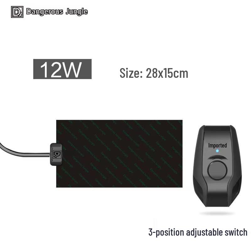 

Регулируемый по температуре нагревательный коврик для рептилий для ящериц, змей, пауков, черепах и гекконов