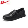 Soft-soled Leather Shoes Versatile Flat-soled New Small Mother Dress High-end Single Shoes