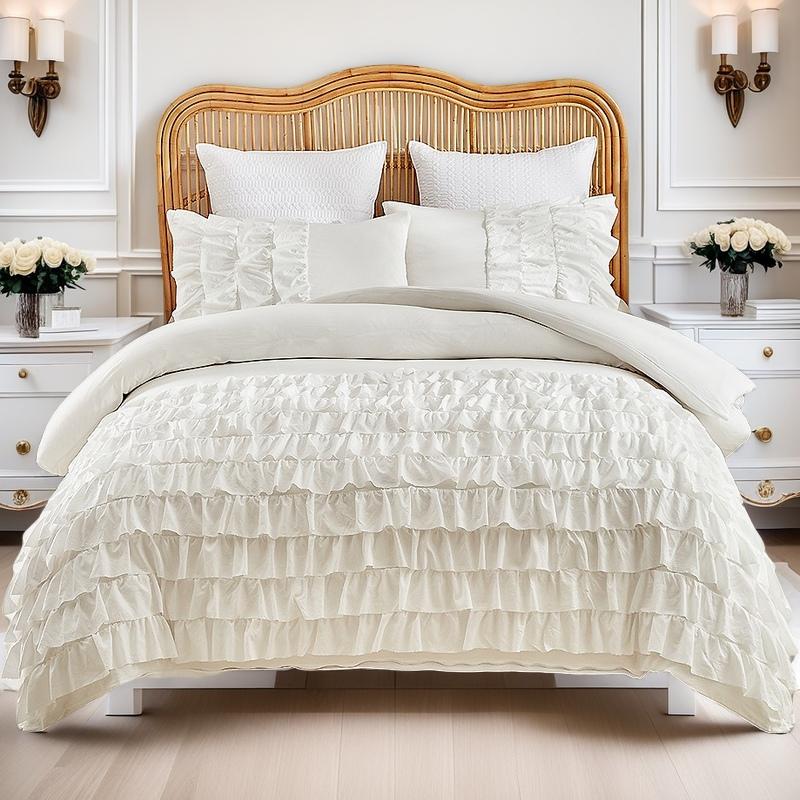 WOSTAR Lotus leaf lace white princess