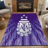 AFA Logo with Stars on Purple Background Patterned carpet, non slip mat suitable for living room and bedroom sofas