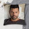 RRicky Martin Doublesided Printed Square Decorative Cushion Cover for Sofa Living Room Home Decor
