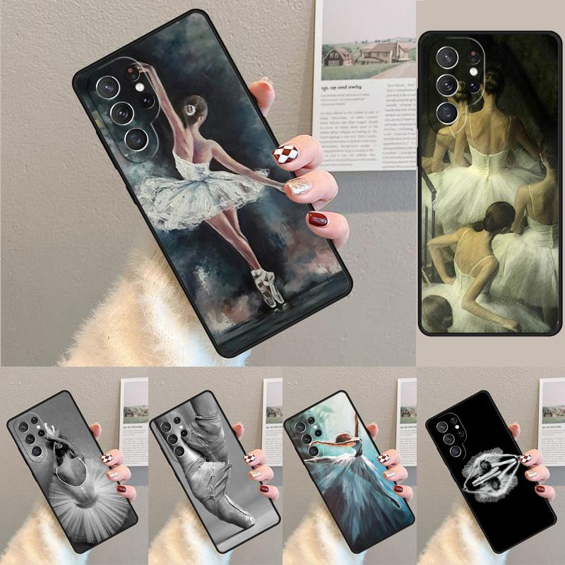 Ballet Ballerina Dancer print Phone Case for Samsung Galaxy note 10 pro S26 Ultra S23 S24 FE S25 S21 S22 PLUS shockproof Cove