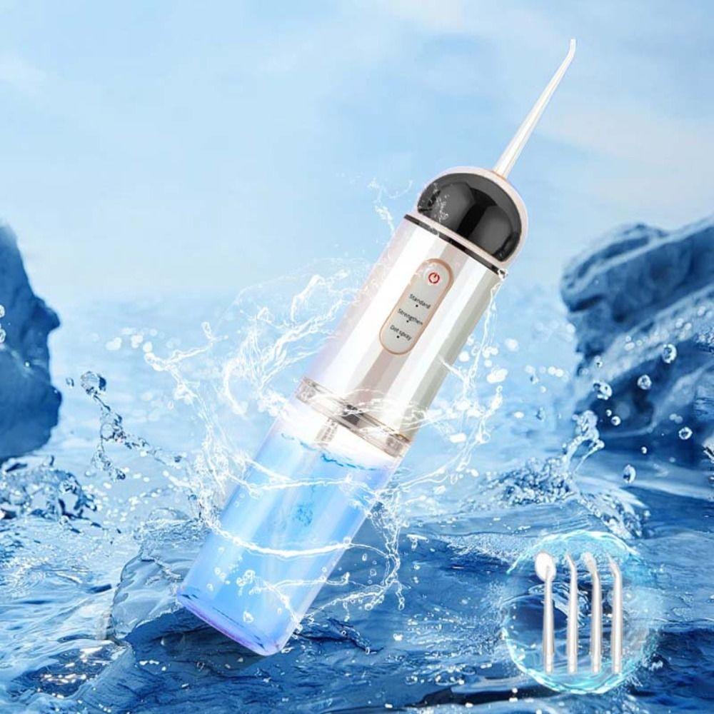 USB Rechargeable Water Flosser 3 Modes Oral Irrigator Dental Water Flosser  Oral Care