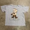 Vintage Looney Tunes Shirt Mens Small Gray 80s Rambo Parody Elmer Fudd Cartoon