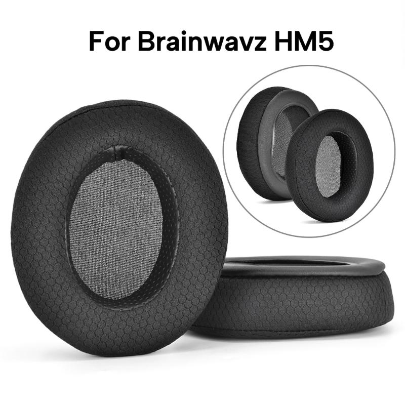 Soft Ear pads Durable Replacement Ear Cushions for Brainwavz HM5 M50X Headphones Earcups Earmuff Earcups Easy-to-Wear
