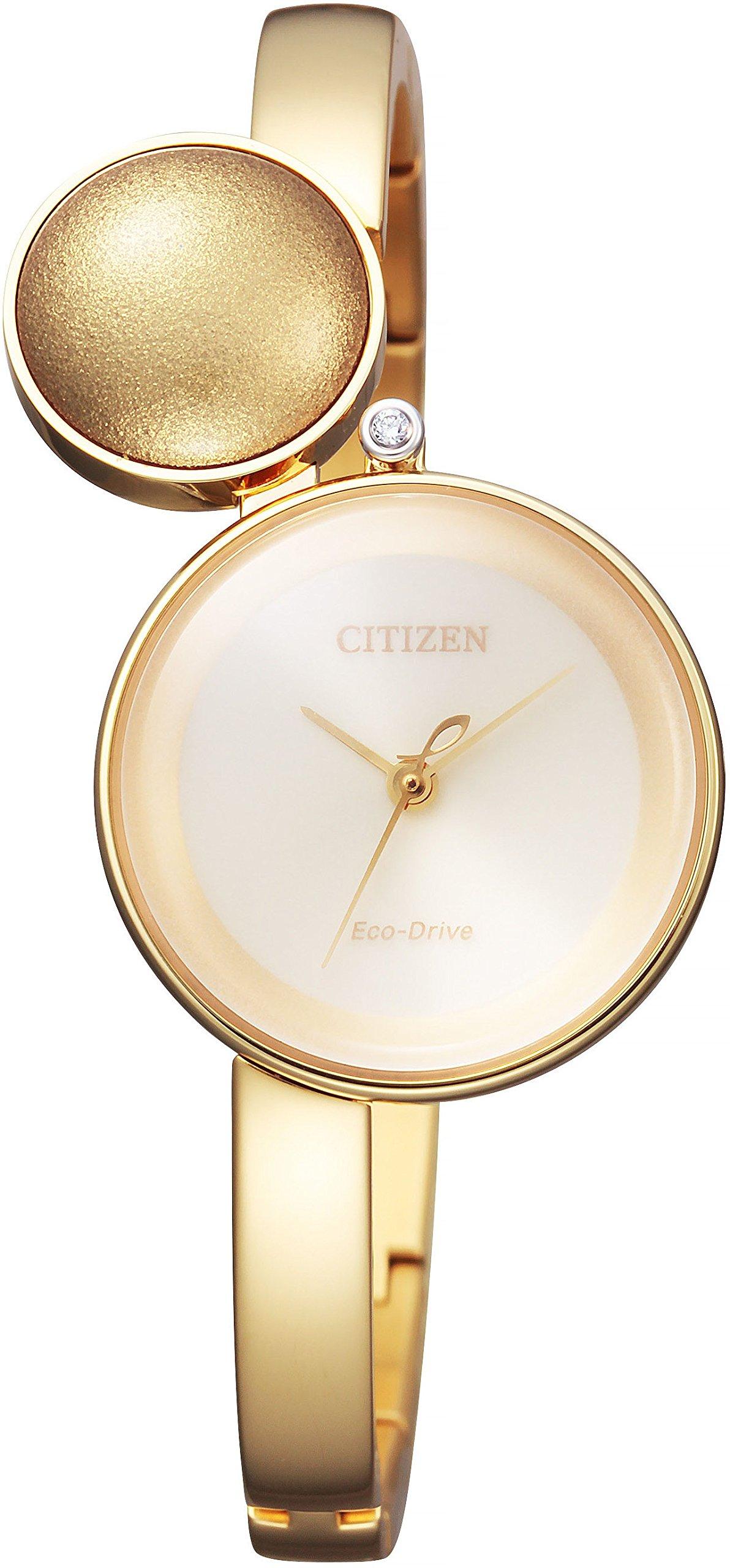 

[Citizen] Watch Citizen El Eco Drive Ambiluna EW5495-55P Gold