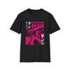 Chainsaw Unisex Graphic Tshirt  Pink Neon Anime Design