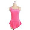 Girls Figure Skating Dress Performance Costume Competition Grading Velvet With Rhinestone Embellishment 20 Colors Available