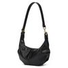 Soft Leather-textured Horn Bag Retro and Trendy Fashion Single-shoulder Underarm Cloud Bag Casual Crossbody Dumpling Bag