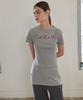 Eine Fluffy Lettering T-Shirt (White)