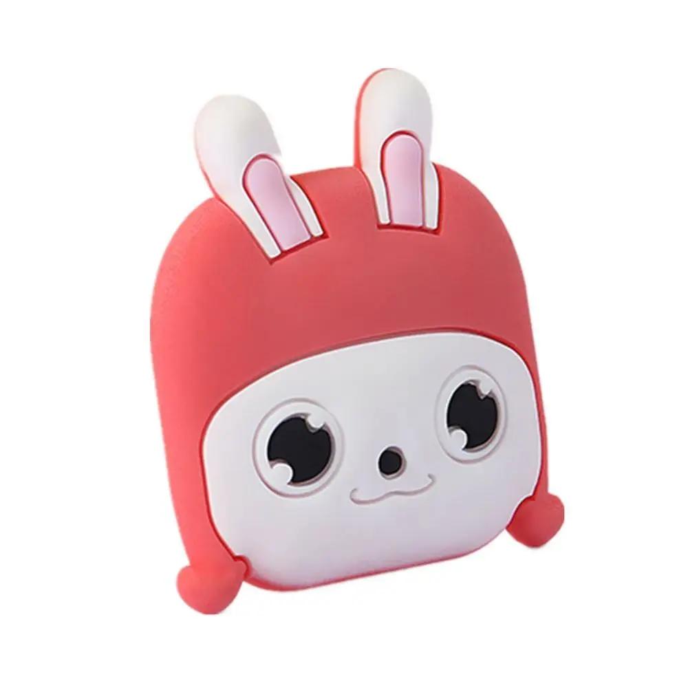 Self-adhesive Door Stopper Cute Shock Absorbent Anti-Shock Furniture Pad Silicone Cartoon Anti Collision Handle Bumper Pad Home