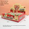 Simulation Of Fruit And Strawberry Squeezing Toys Soft Sticky Hand Toys Decompression Vent Pranks Decompression Squeezing Toys.