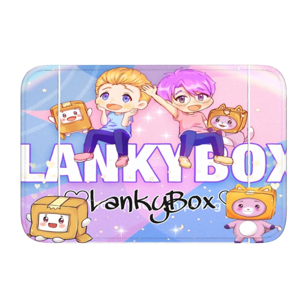 Benutzerdefinierte Spiel Lanky Box Mode Anime Cartoon Fußmatte Rutschfeste Eingang Bad Küche Tür Bodenmatte Toiletten Teppich Teppich