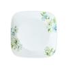 Corelle Square Medium and Dishwasher Fairy Flora Plate, Dish, Plate, Break-resistant, Lightweight, Microwave, Oven, Safe, J2211-FFA CP-9468