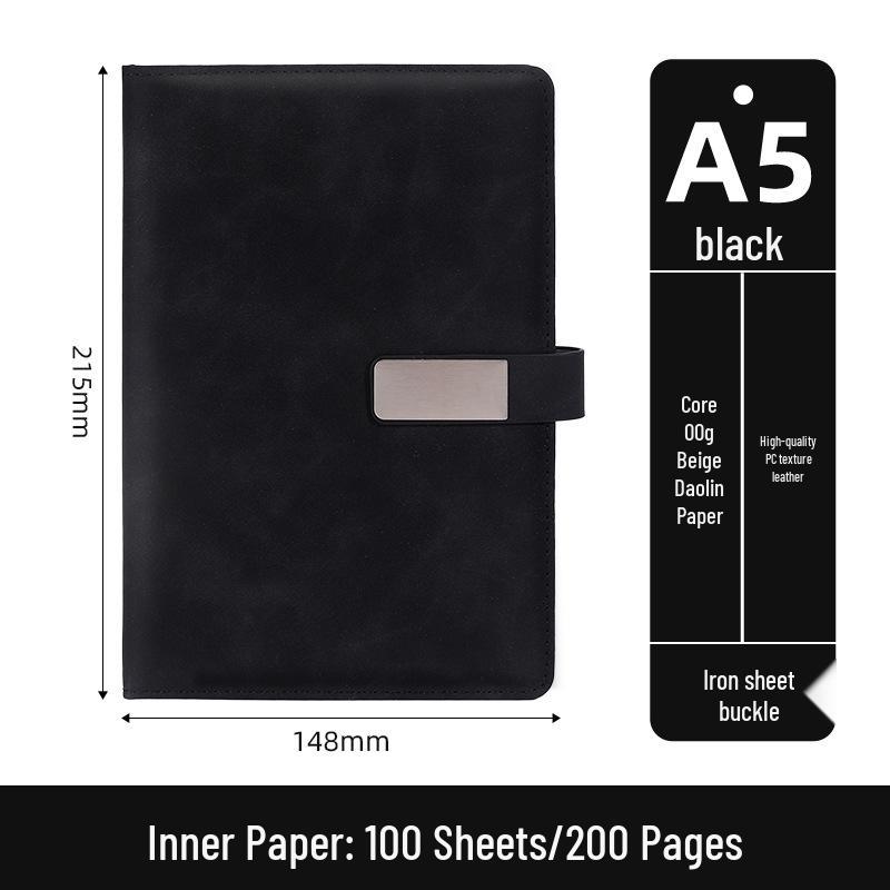 Custom A5 Notebook with Logo - Corporate Meeting Diary & Gift Box Set