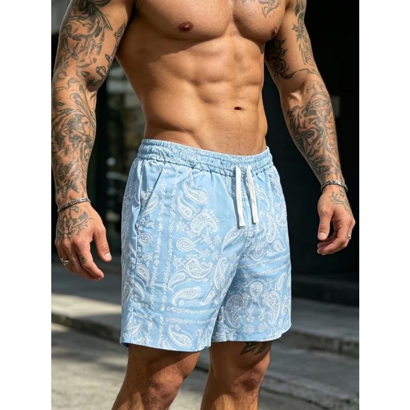 Men's Summer 3D Printed Tribal Shorts