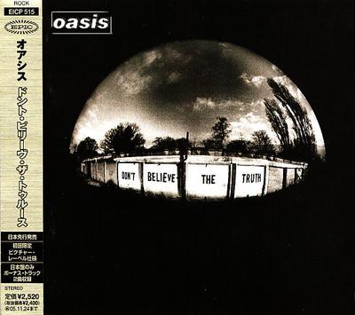 CD OASIS  Dont Believe the Truth EICP515 EPIC 2005 Japan ObiRock Used
