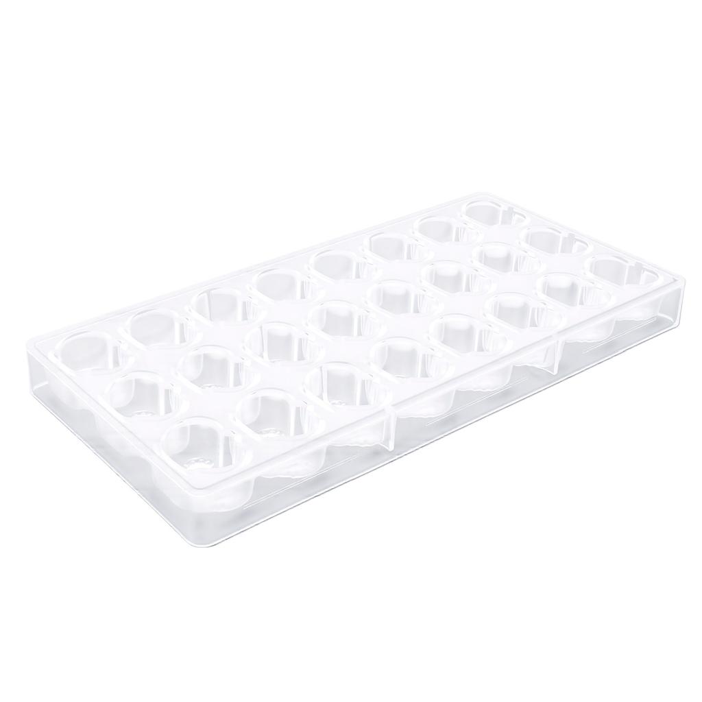 Food Grade Chocolate Mold Multi Purpose Baking Tray for Ice Cubes Jelly Pudding Candy Soap Candle Making Easy Release