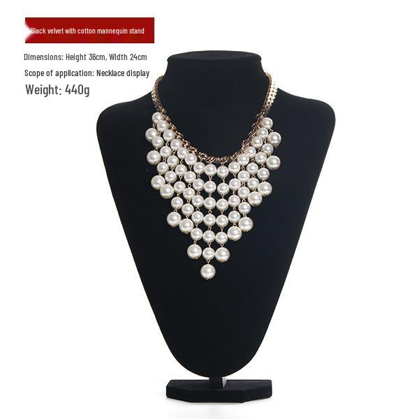 Pendant Necklace Display Stand Mannequin Jewelry Holder