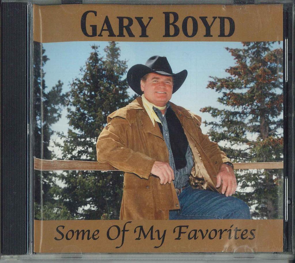 CD GARY BOYD - Some Of My Favorites NONE FRONTIER RECORD 2004 US Country/Folk Used