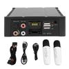 Car DSP Amplifier 4 X 80W High Fidelity Support USB Bluetooth Optical Coaxial Input Digital Sound Processor for Android