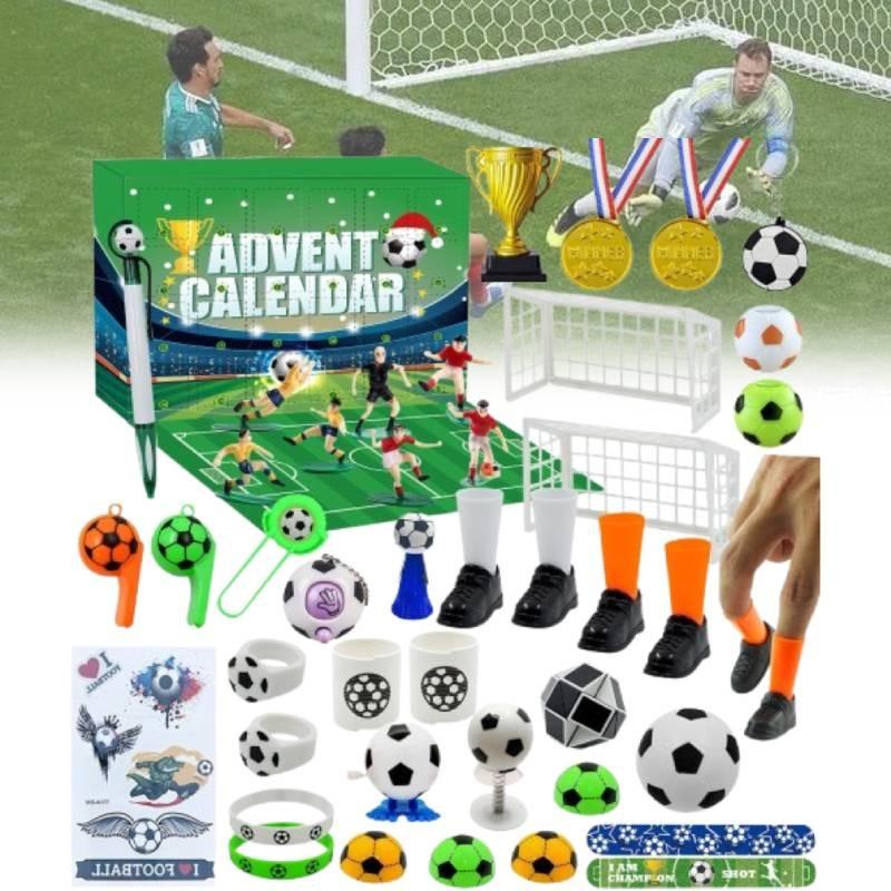 Exciting World Cup Soccer Blind Box Toy Set Includes Cheer Whistles And Stickers