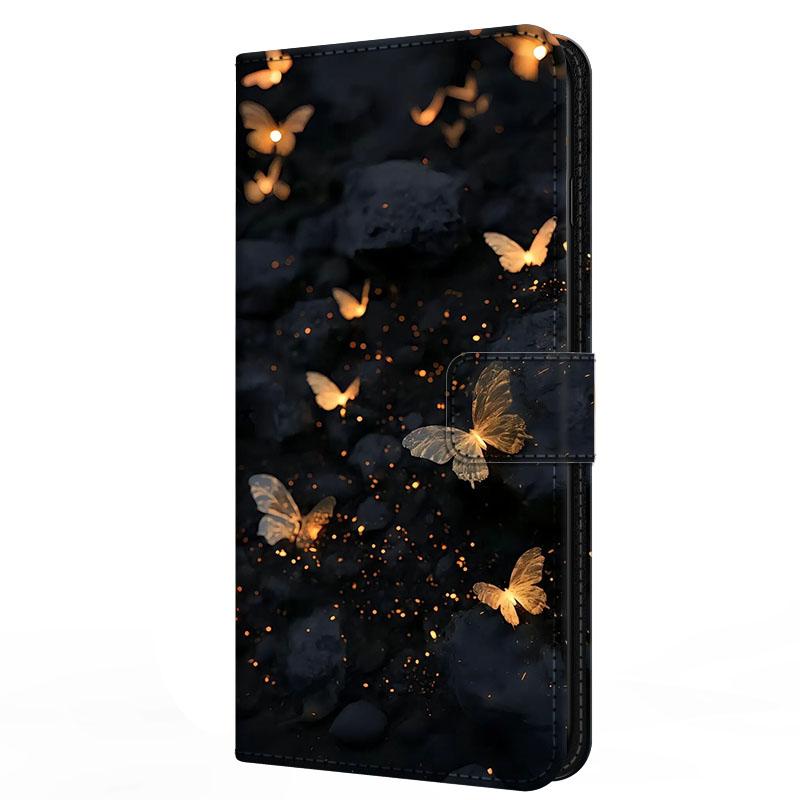 For Samsung A16 Magnetic Wallet Shell Relief Capa Leather Case Protector Book Flip Cover Galaxy A06 A56 A26 A36 A 16 06 56 36 26
