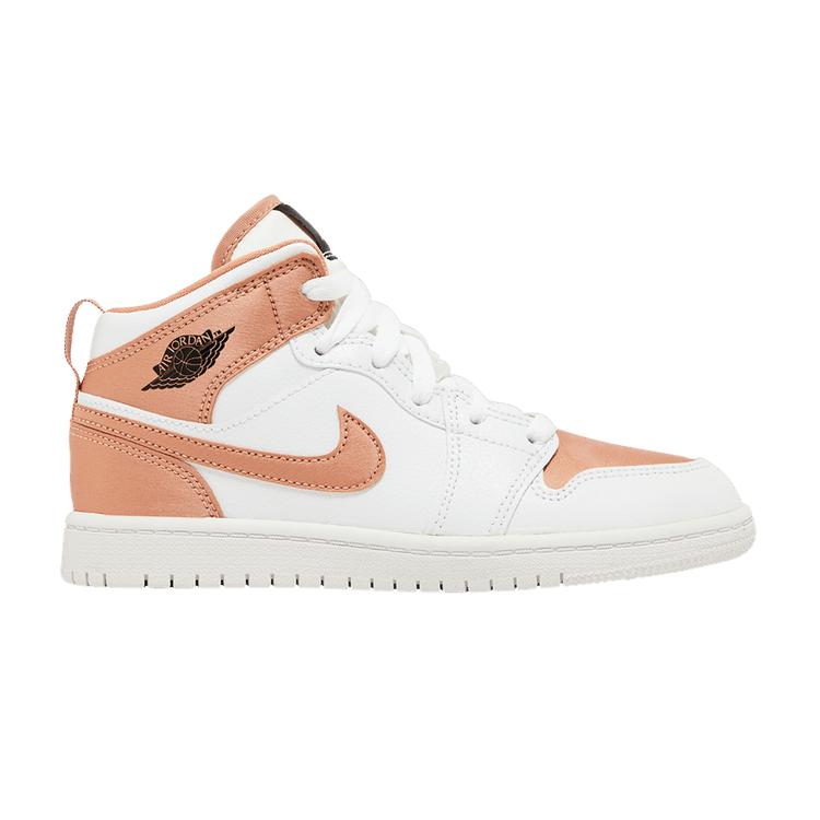 Jordan 1 Mid White Rose Gold (PS) 28