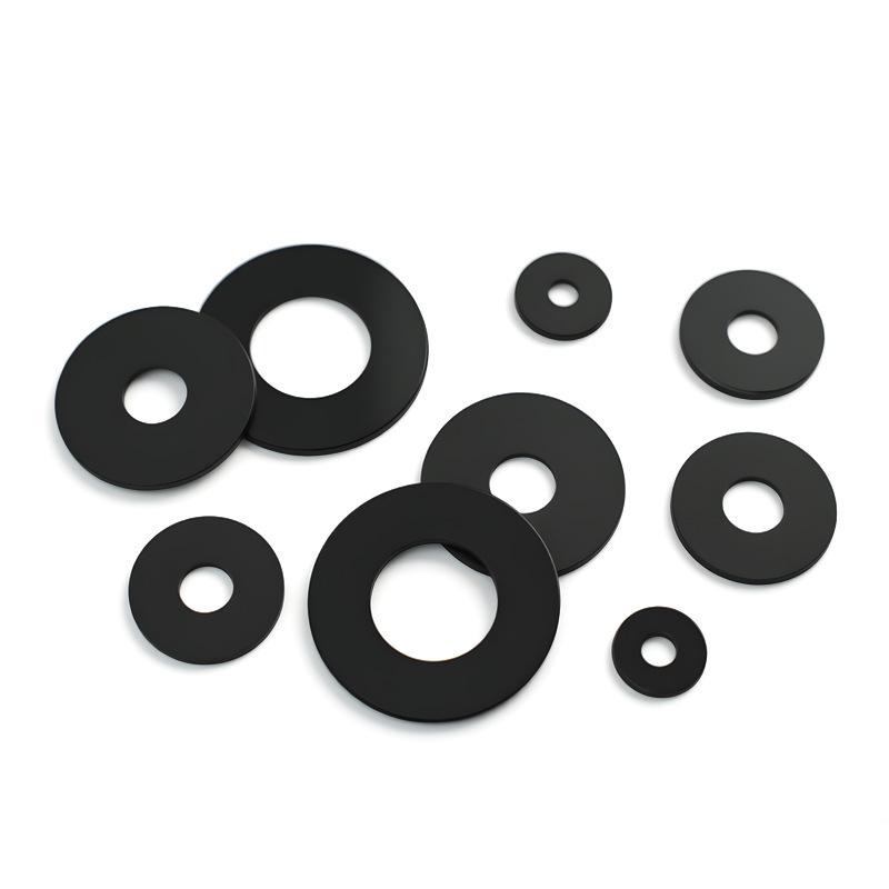 Black Nylon Rubber and Plastic Insulating Washers
