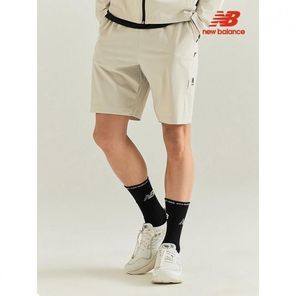 

New Balance Шорты Half Club Standard Fit Tricot 5 Part бежевые Beige/75