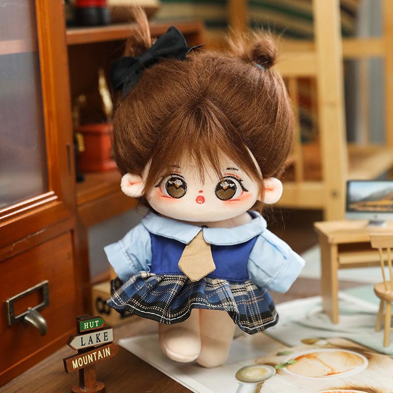 20cm Cute Idol Doll Anime Plush Star Dolls Stuffed Love Customization Figure Toys Cotton Baby Plushies Toys Collection Gifts