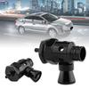 Black Universal 25mm Car Turbo BOV Dump Blow Off Valve Whistler Adjustable Sound Simulator Kit