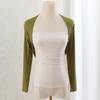 Women's Snowfall Style Cardigan: Lightweight Spring & Autumn Shawl, Cropped Air-Conditioned Jacket, Ballet Dance Camisole.