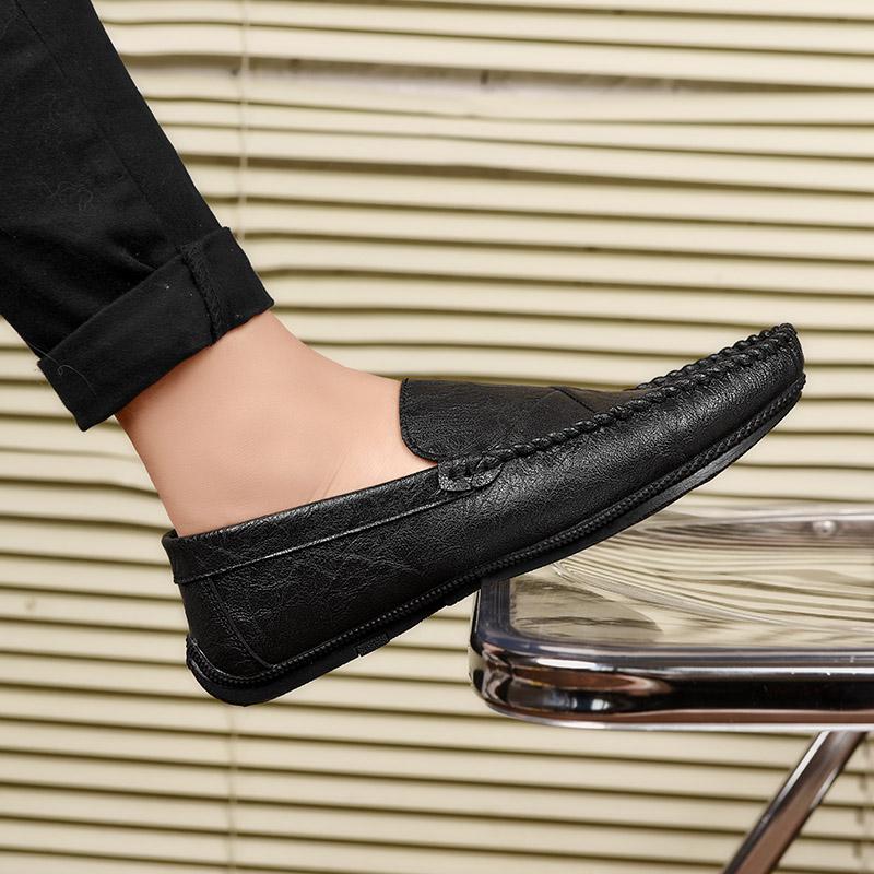 Penny Loafers Herren Slipper Flats Herren Freizeitschuhe Große Größe 38-47 Weiches Leder Herren Fahrschuhe Herren Mokassins 2025
