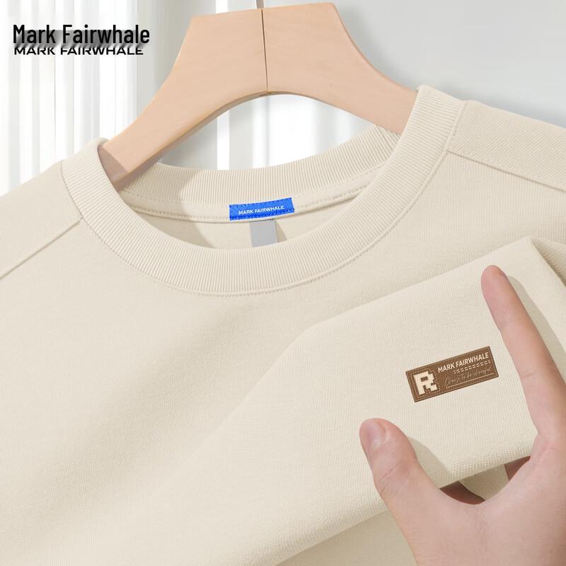 Mark Fairwhale Men's Long-Sleeve Heavyweight Printed T-Shirt